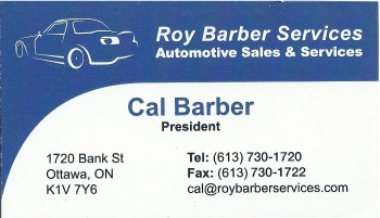 Roy Barber Services Logo Scan